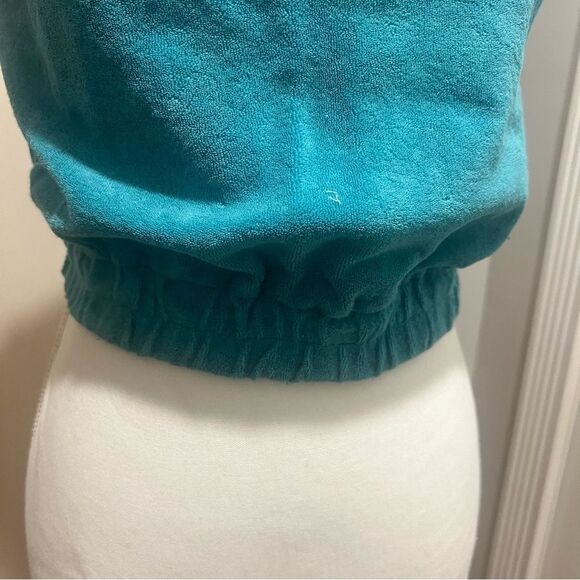 NWT Monrow terry cloth sleeveless tank top women's size xxs - Picture 8 of 11